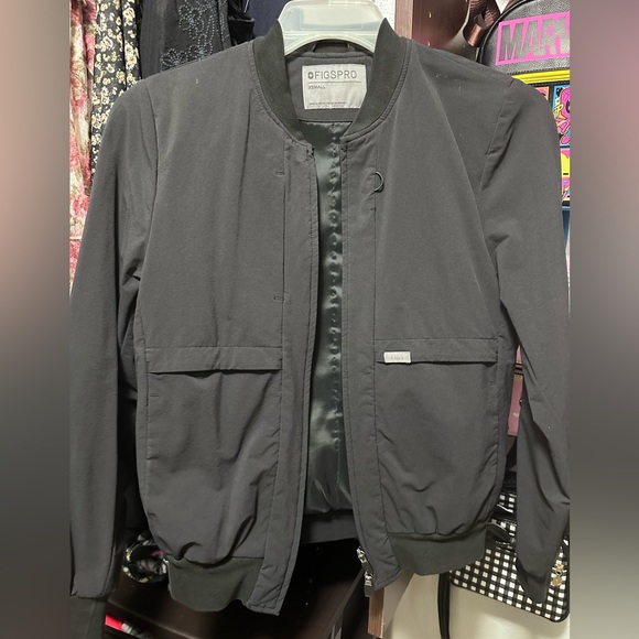 Figs Jackets & Coats Black Figs Pro Bomber Jacket Poshmark